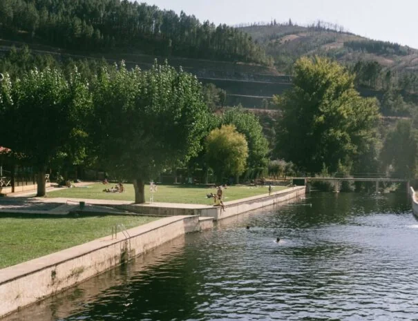 Praia fluvial de Aldeia Ruiva perto de Proença-a-Nova — praias fluviais Beira Baixa