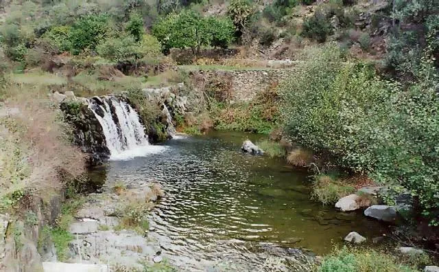 Ribeira do Alvito em Proença-a-Nova, junto à praia fluvial de Alvito da Beira