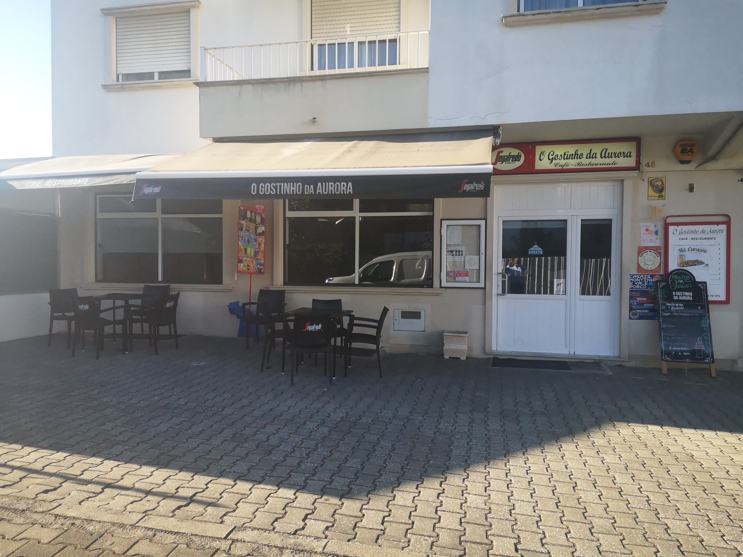 Restaurante O Gostinho da Aurora - entrada